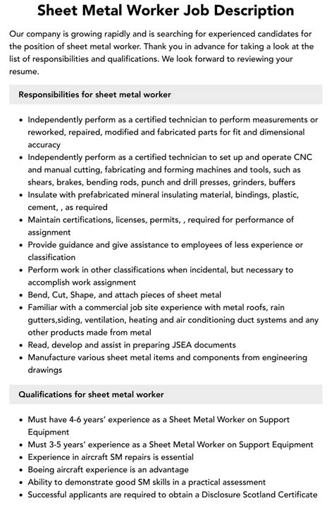 generator enclosure manufacturer sheet metal job description|Staff Engineer .